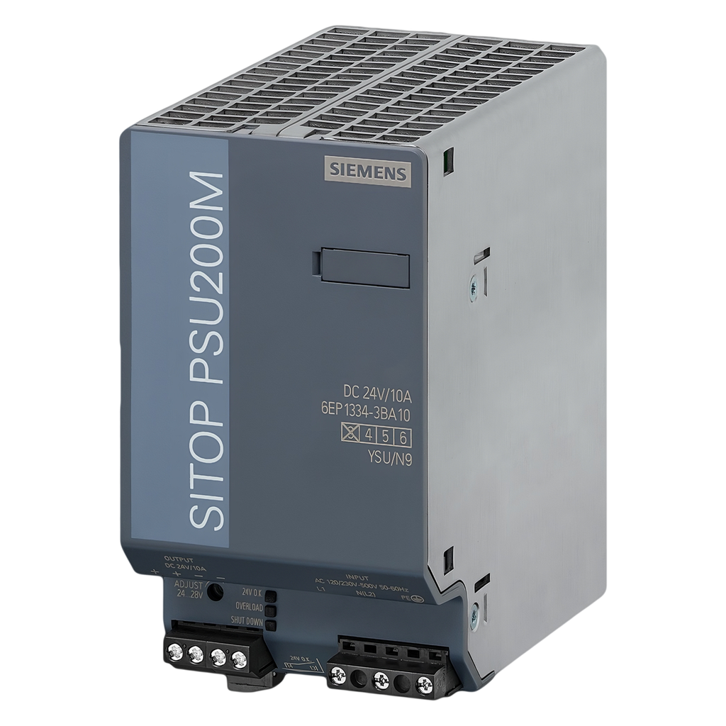 [5960] Fuente Monofásica PSU200M E: 220V-500V S: 24VCC 10A Siemens