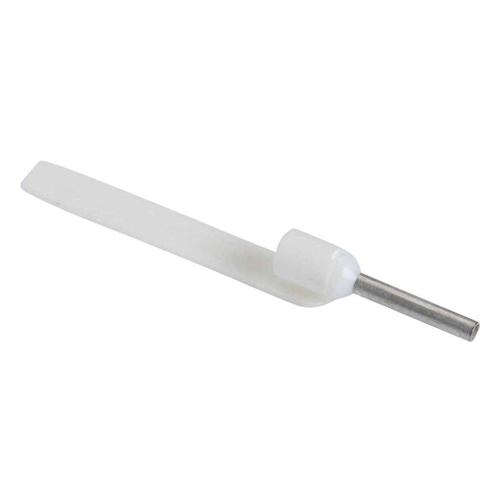 [10505] Puntera Tubular C/Lengueta 0,50mm2 8mm x100u Blancas Schneider Electric