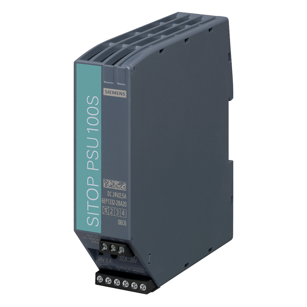 [14487] Fuente Monofásica PSU100S Smart E: 220V S: 24VCC 2,5A Siemens