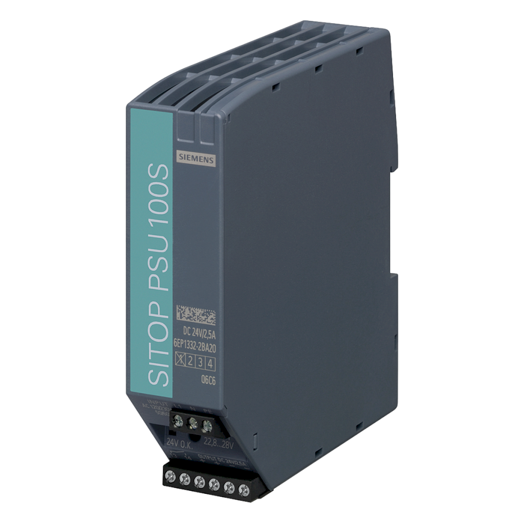 [14487] Fuente Monofásica PSU100S Smart E: 220V S: 24VCC 2,5A Siemens
