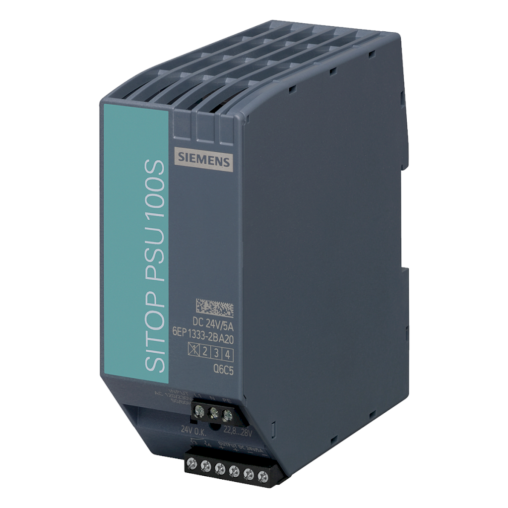 [14488] Fuente Monofásica PSU100S Smart E: 220V S: 24VCC 5A Siemens