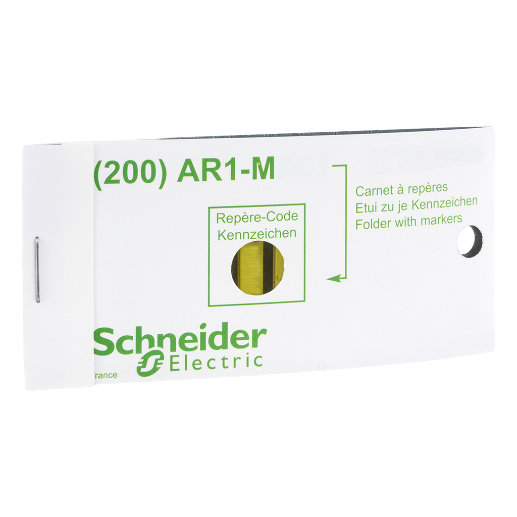 [19069] Anillos Identificadores Amarillo Letra V Schneider Electric