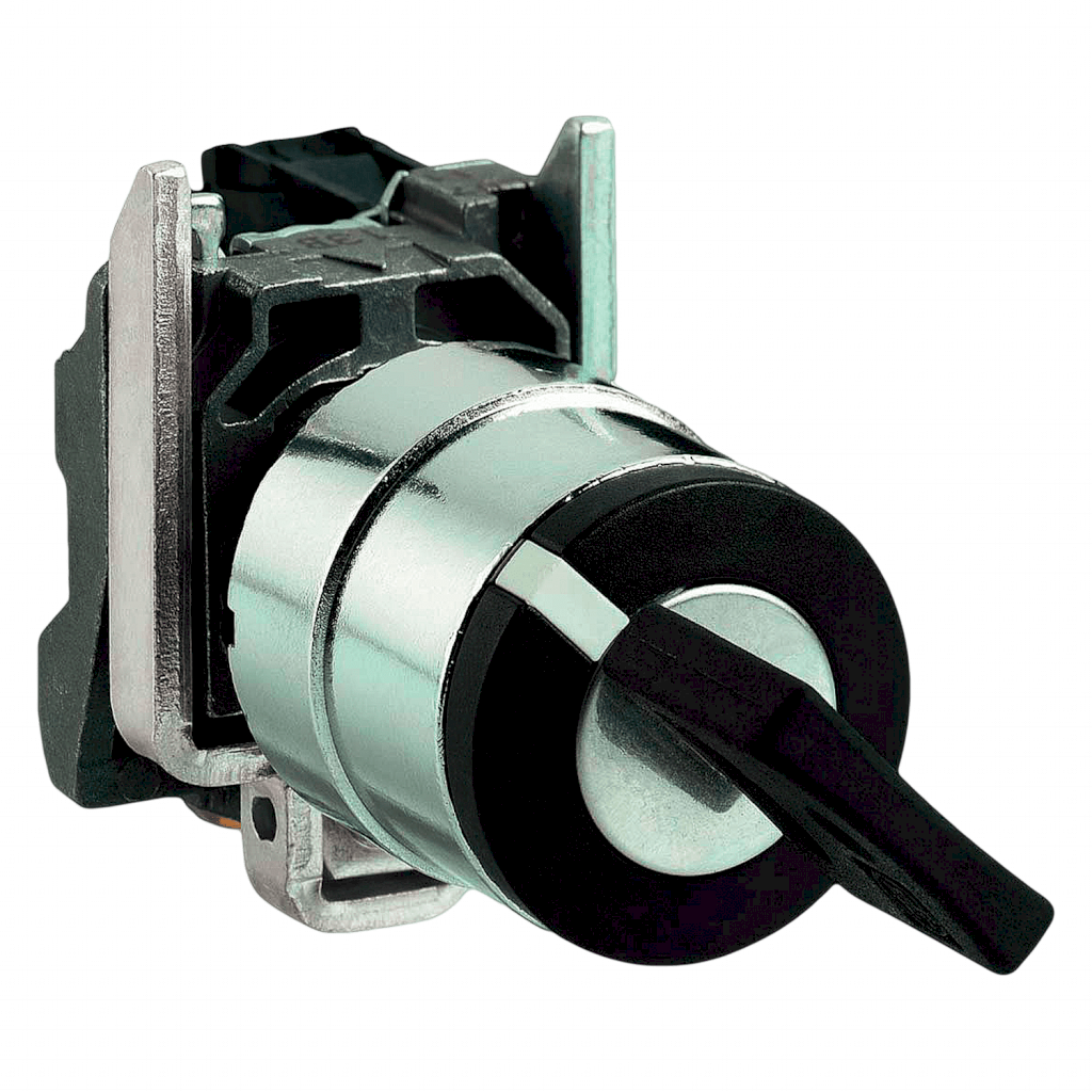 [21338] Cerradura XB4 Metálica 2 Posiciones 1NA C/Retorno Schneider Electric