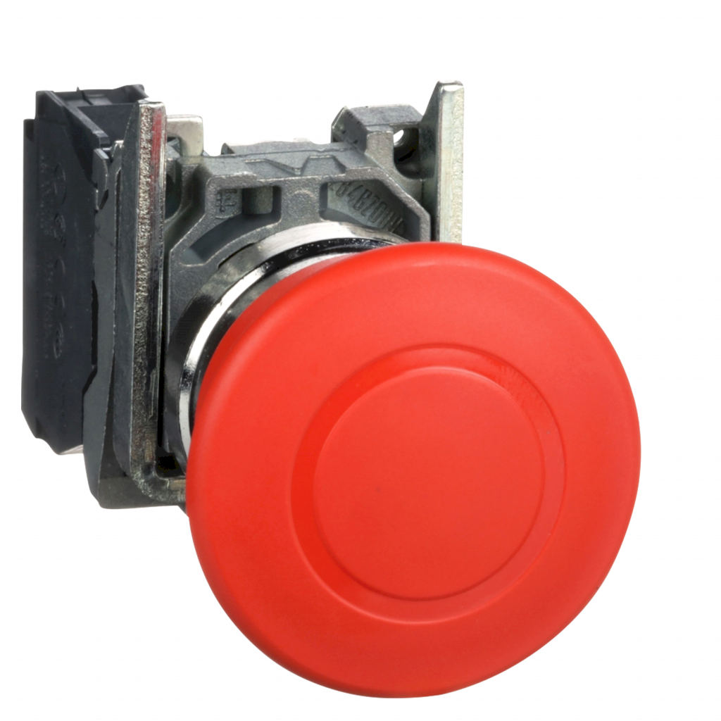 [21348] Pulsador Hongo XB4 Metálico 1NC Emergencia Pulsar-Tirar Schneider Electric