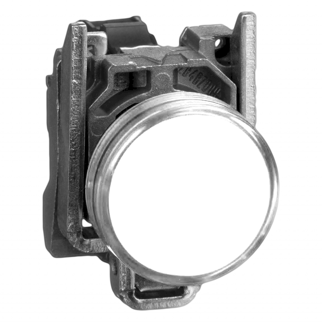 [21355] Ojo de Buey XB4 Metalico 220VCA/VCC 22mm Blanco Schneider Electric