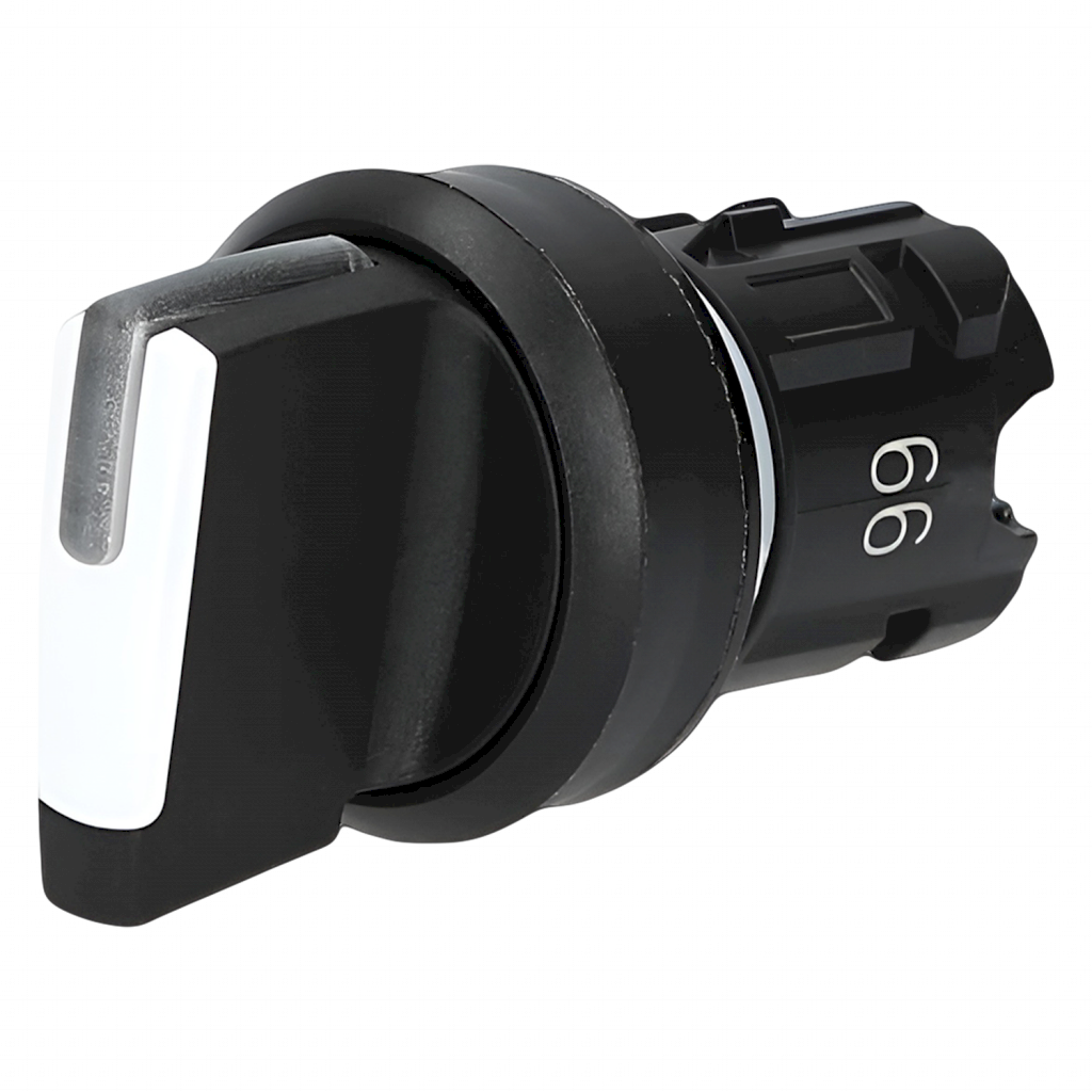 [22835] Cabezal Perilla 3SU ACT 2 Posiciones C/Retención Blanca Siemens