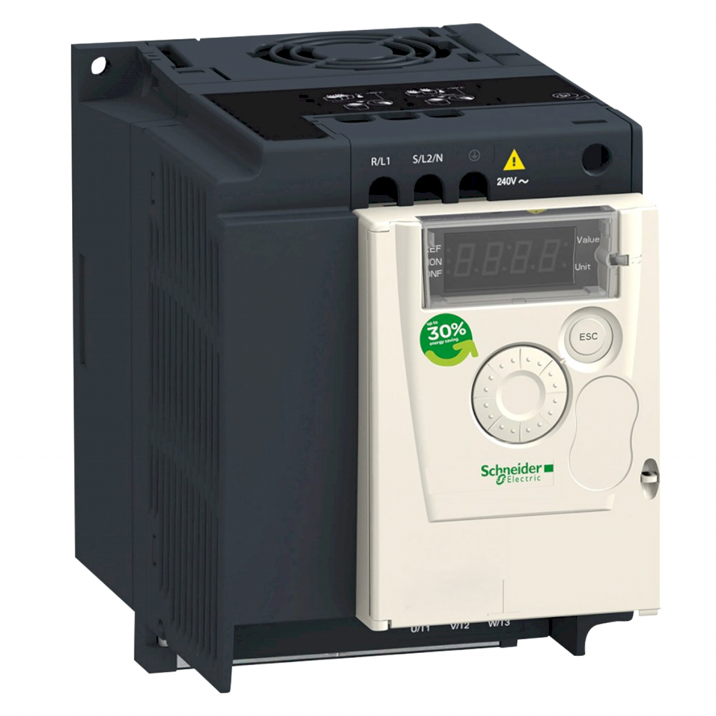 [22974] Variador ATV12 220VCA LO: 2,2kW/3HP HO: 2,2kW/3HP C/Filtro MB RTU Schneider Electric