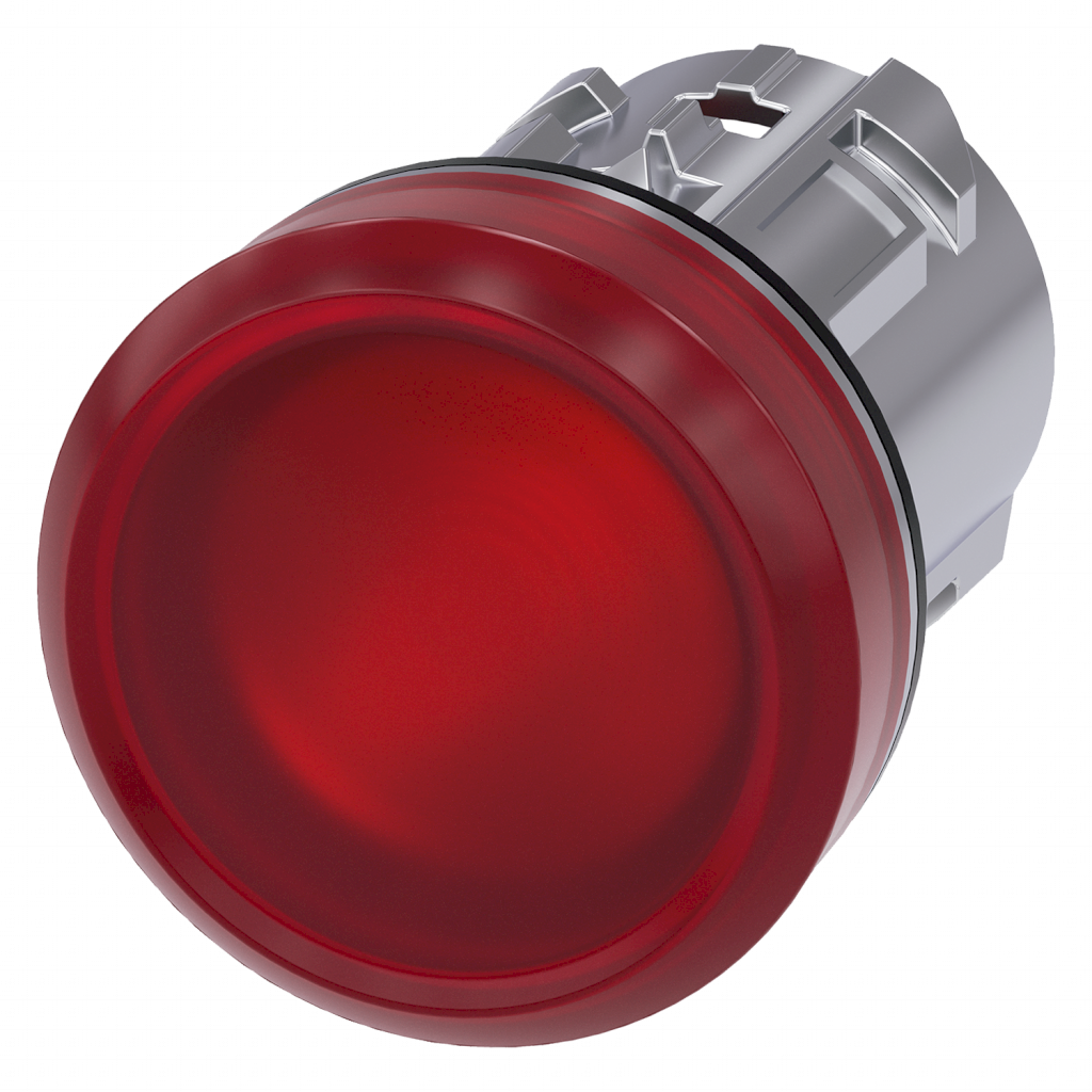 [23067] Ojo de Buey Sirius ACT Rojo Metal S/Lampara Incorporada Siemens