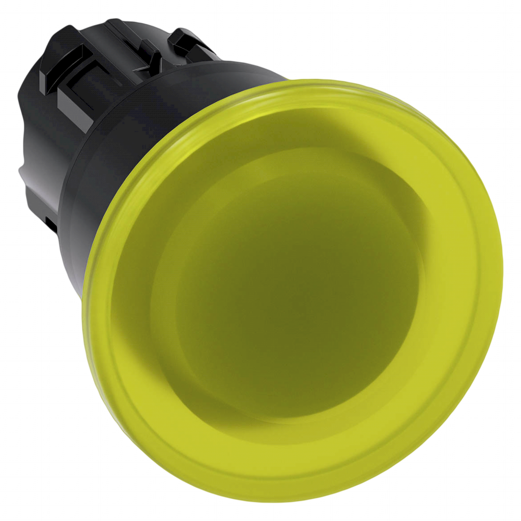 Pulsador Hongo Sirius ACT PVC Amarillo S/Contactos Integrados Siemens