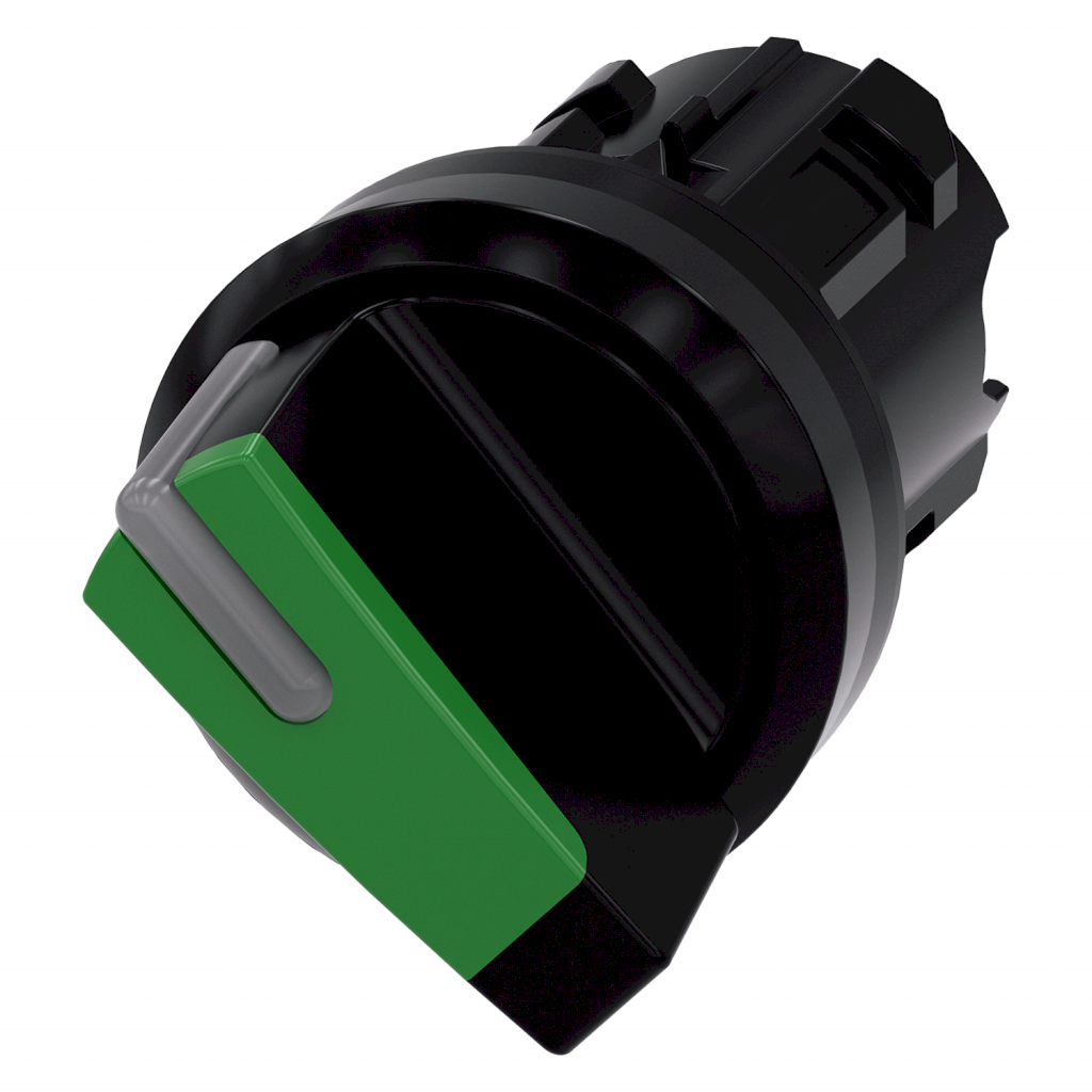 Cabezal Perilla 3SU ACT 2 Posiciones C/Retención Verde Siemens