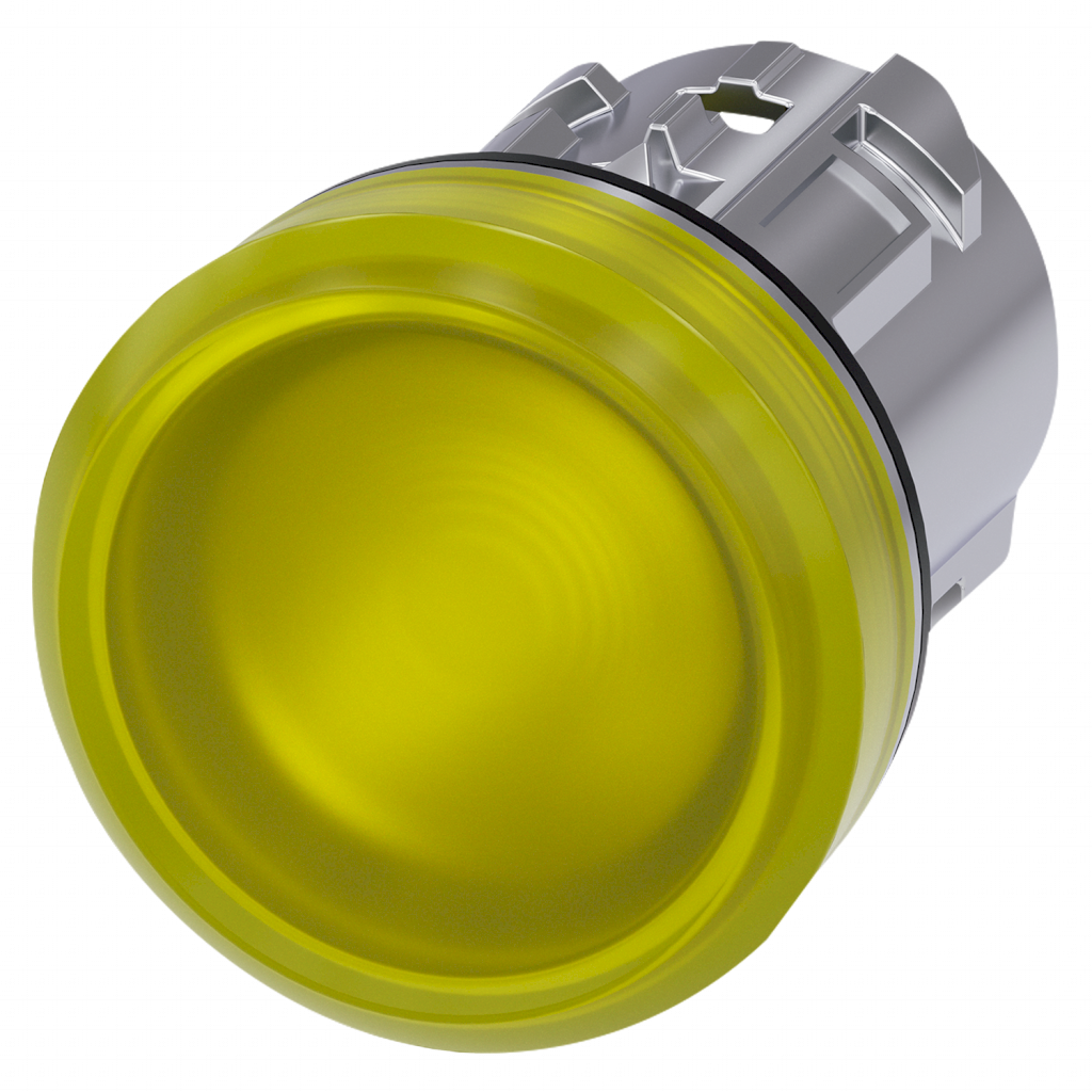 Ojo de Buey Sirius ACT Amarillo Metal S/Lampara Incorporada Siemens