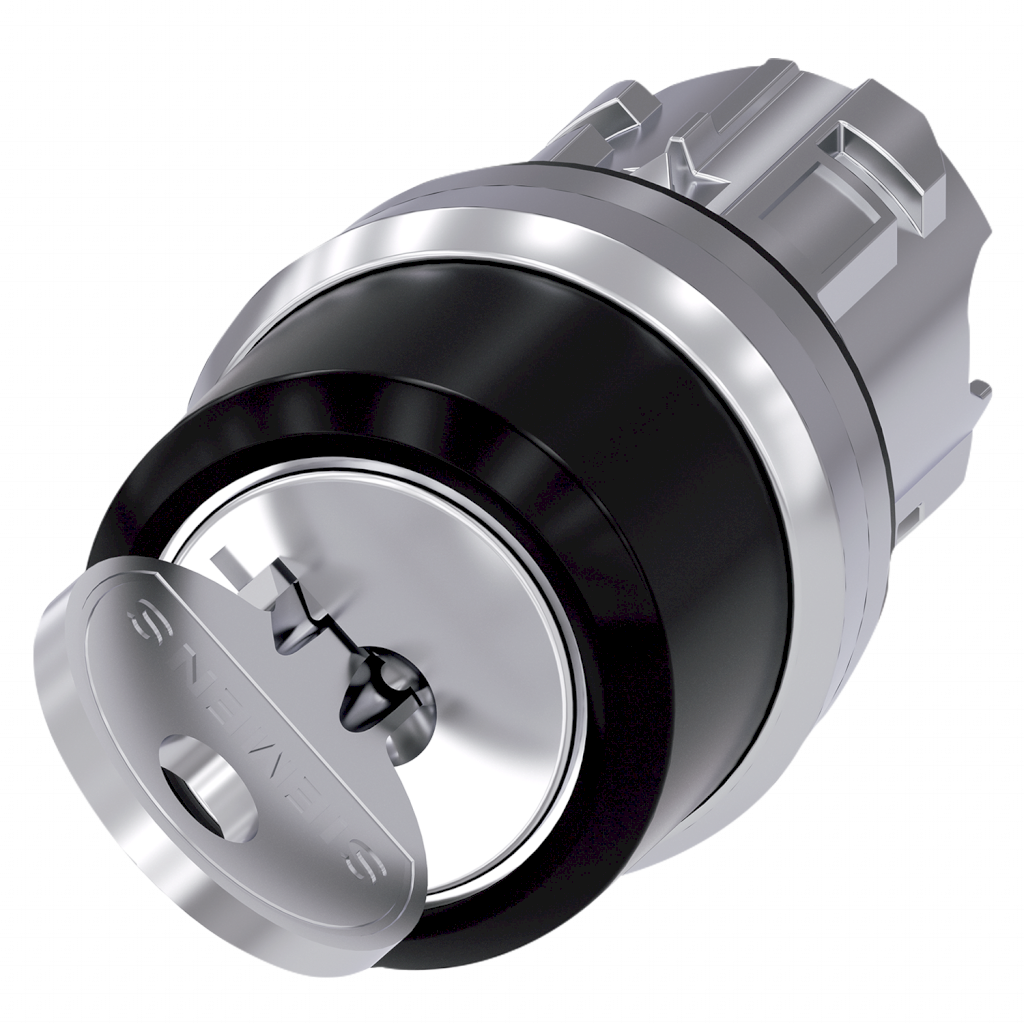 Cabezal Cerradura 3SU ACT Metálico 2 Posiciones C/Retención Extr En 0 Siemens