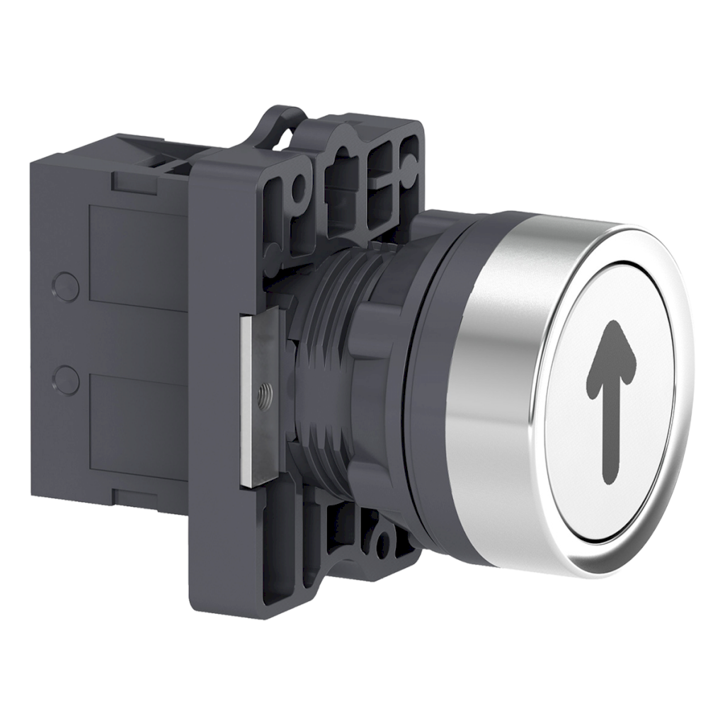 [26004] Pulsador XA2 Plástico Blanco "I" 1NA Schneider Electric