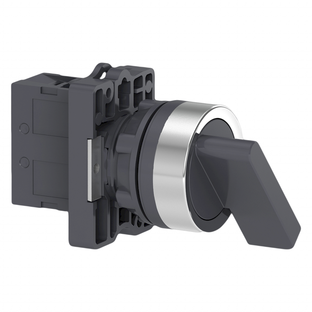 Perilla XA2 Plástico 2 Posiciones 1NA C/Retención Maneta Larga Schneider Electric