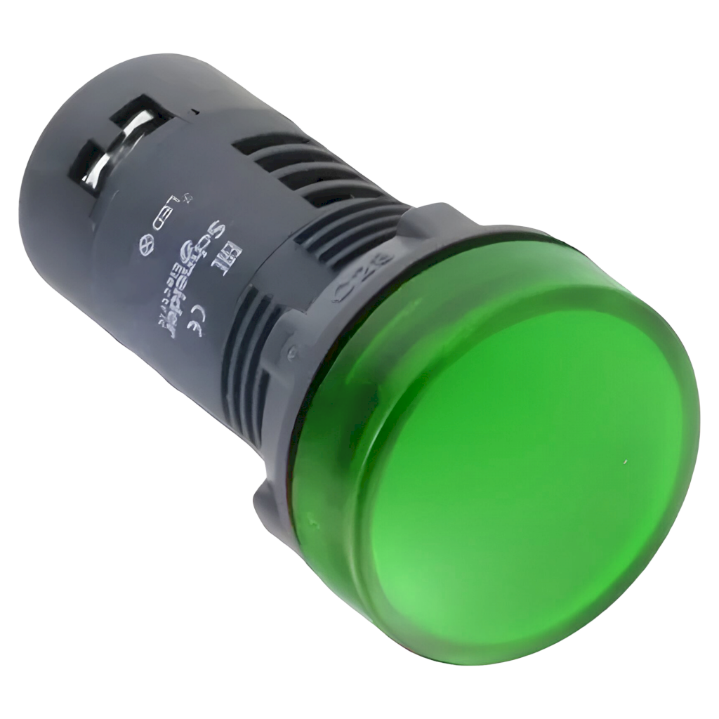 [26051] Ojo de Buey XA2 Plástico 220VCA/VCC 22mm Verde Schneider Electric