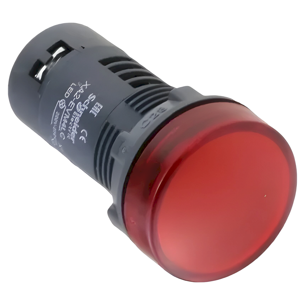 [26052] Ojo de Buey XA2 Plástico 220VCA/VCC 22mm Rojo Schneider Electric