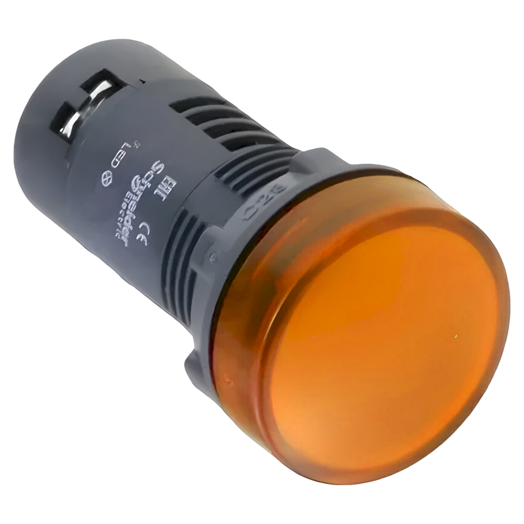 [26053] Ojo de Buey XA2 Plástico 220VCA/VCC 22mm Amarillo Schneider Electric