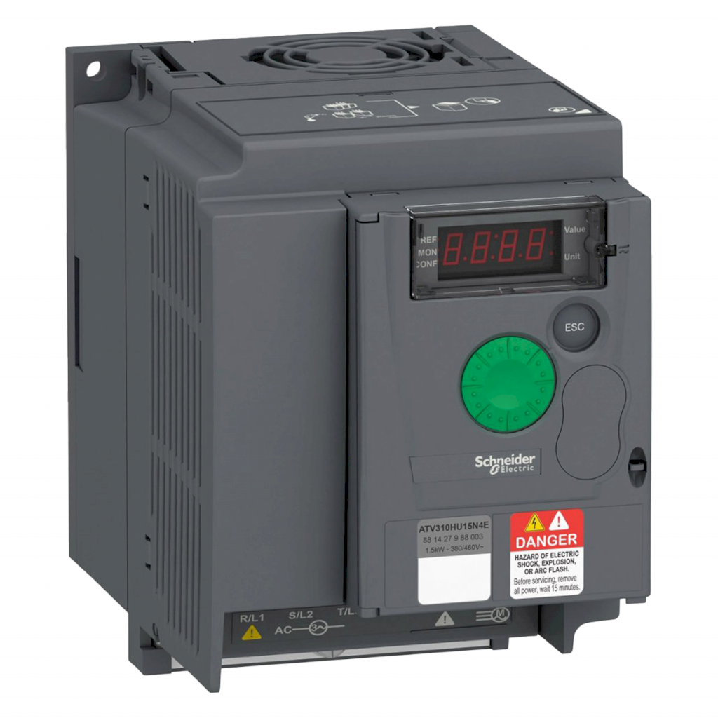 [28122] Variador ATV310 380VCA LO: 2,2kW/3HP HO: 1,5kW/2HP S/Filtro MB RTU Schneider Electric