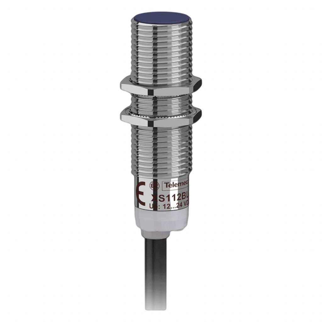 Sensor Inductivo M12 3 Hilos 12-24VCC 1NC Rasante 2mm Metal Schneider Electric
