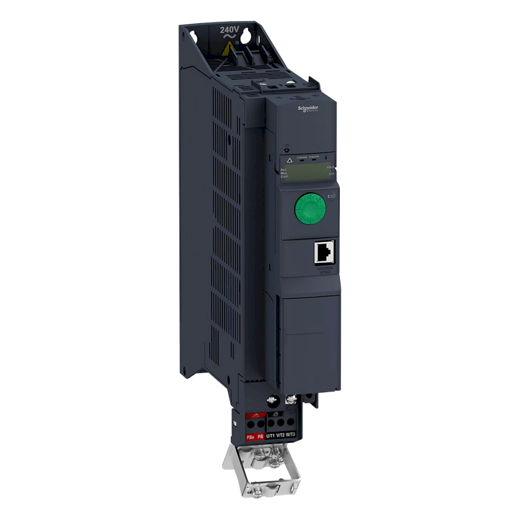 Variador ATV320 380VCA LO: 1,5kW/2HP HO: 1,1kW/1,5HP C/Filtro MB RTU Schneider Electric