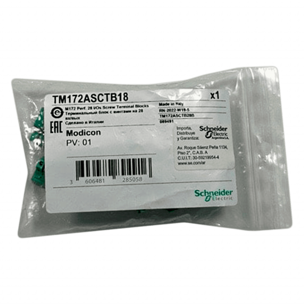 [29464] Terminal M172 Bornera Conector a Tornillo Schneider Electric