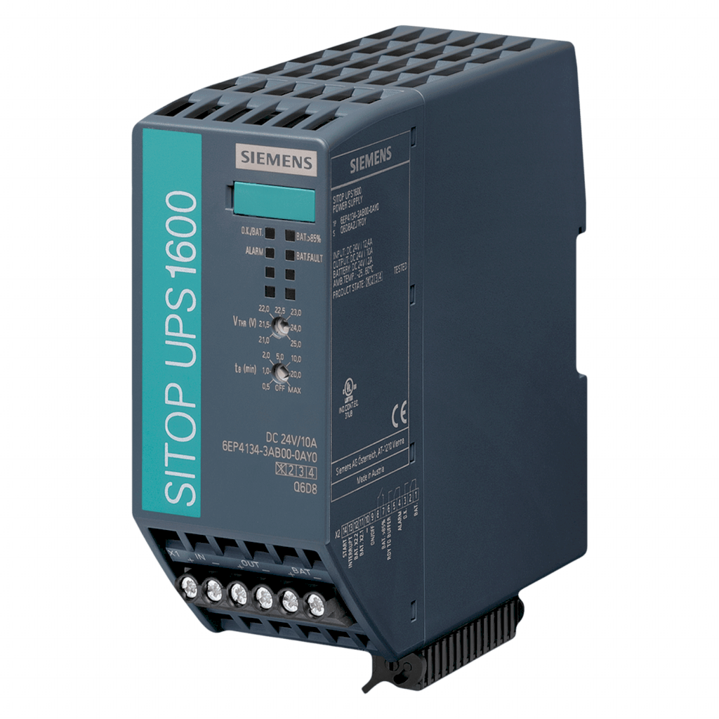 Bateria UPS Alarma/Control 24VCC Tension Salida 24VCC 10A Siemens