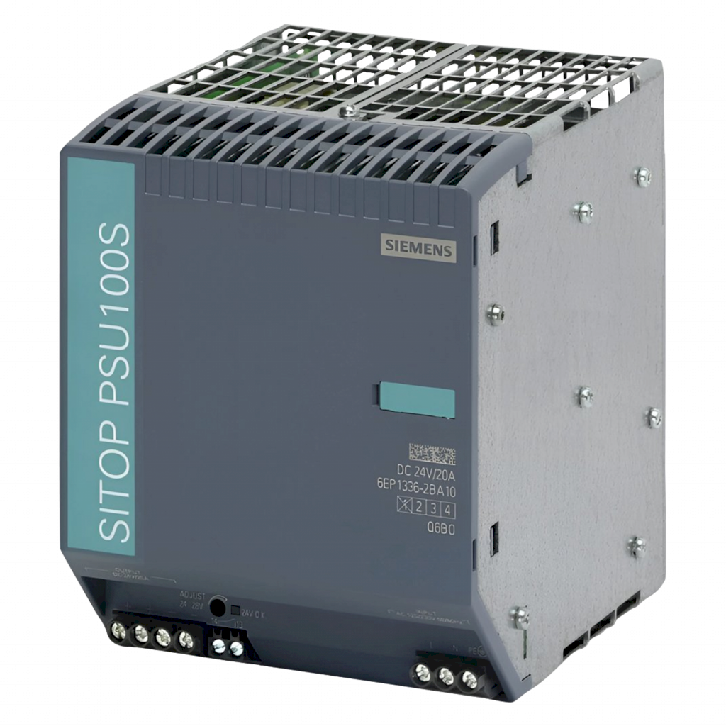 [31867] Fuente Monofásica PSU100S E: 120/230V S: 24VCC 20A Siemens