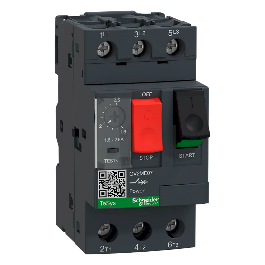 [21045] Guardamotor Magnetotérmico GV2 3P 1,6-2,5A 100kA Schneider Electric