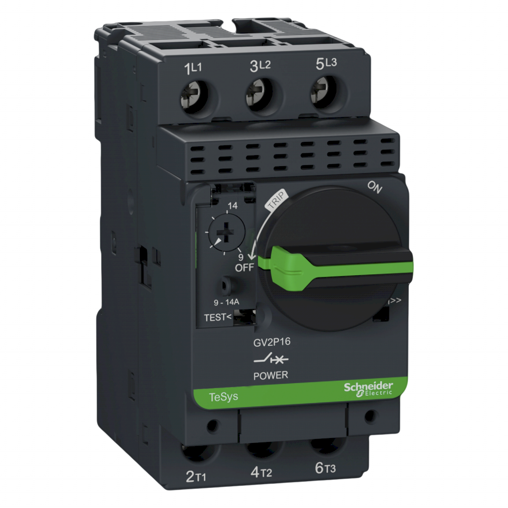 Guardamotor Magnetotérmico GV2 3P 9-14A 100kA Schneider Electric