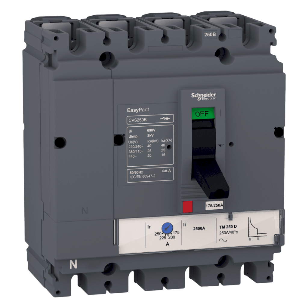 [22899] Interr. CVS250B 4P 200A 690VCA Schneider Electric
