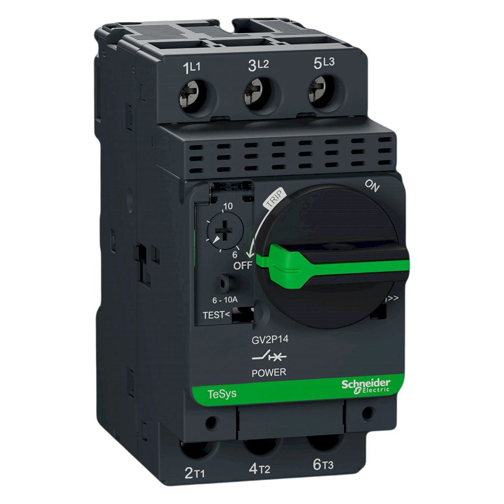Guardamotor Magnetotérmico GV2 6-10A 100kA Schneider Electric