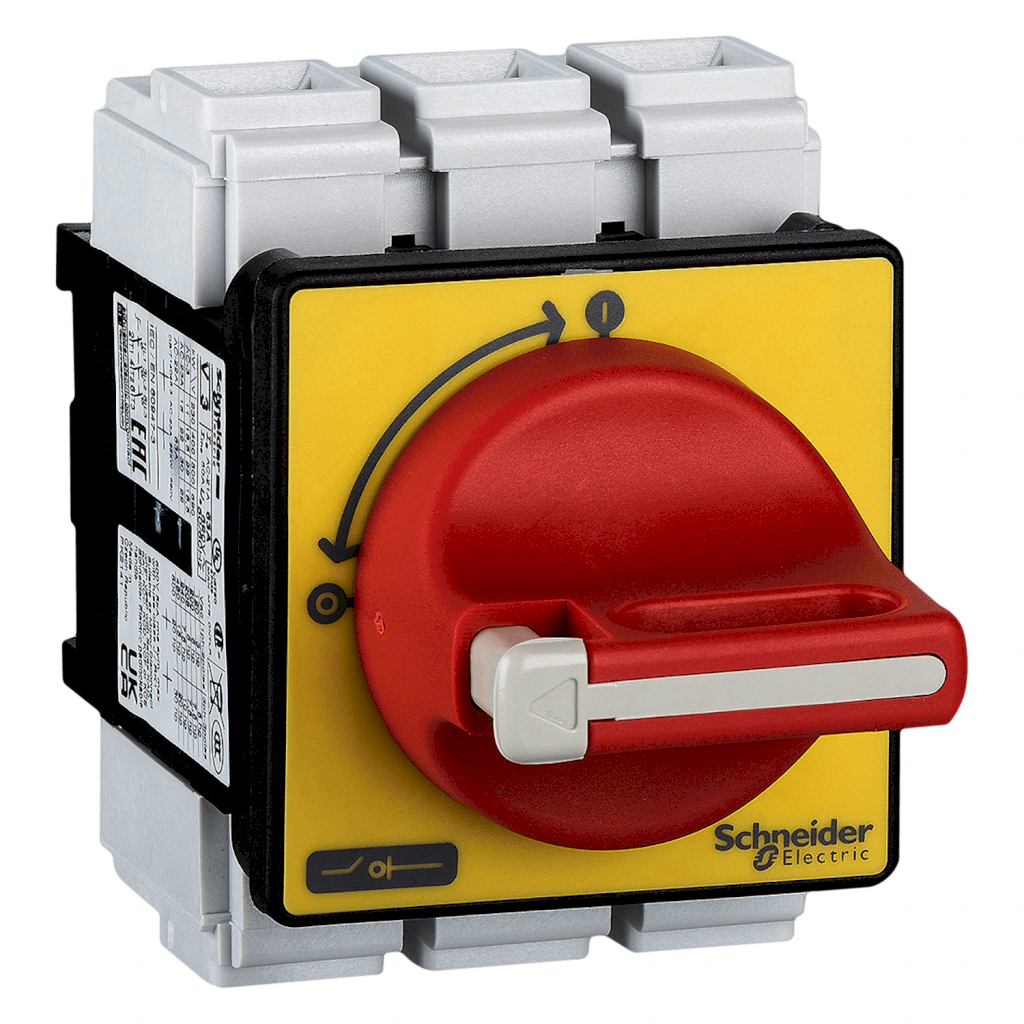 [26197] Interr. Emergencia Tesys Vario 3P 63A 690VCA Fijacion Frontal Maneta Giratoria Schneider Electric