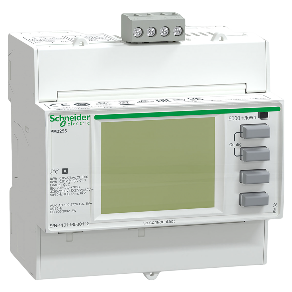 Medidor Powerlogic 1xRS485 Corriente TI 1/5A 220/380VCA 220VCC Schneider Electric