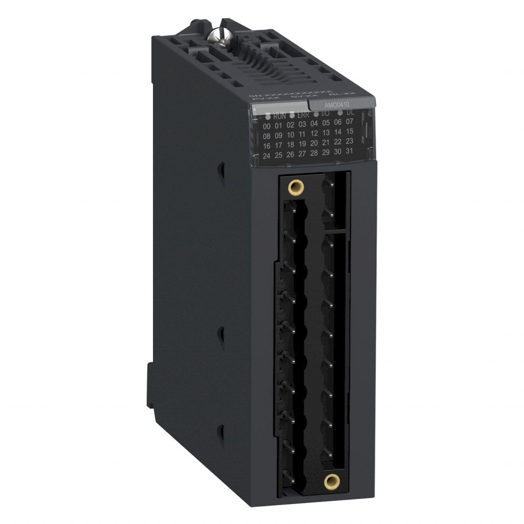 [27443] Módulo M340/M580/X80 Bornera a Tornillo/Resorte Conector Precableado Montaje Backplane 24VCC Schneider Electric