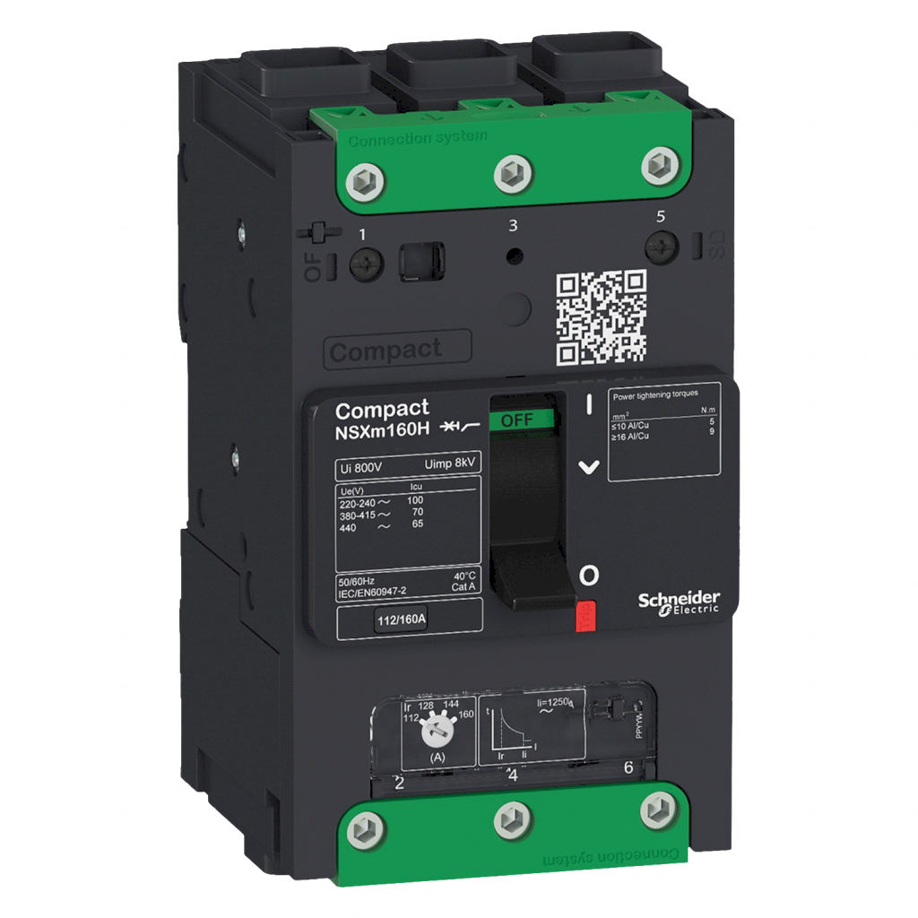 Interr. NSXM 3P 100A 690VCA Schneider Electric