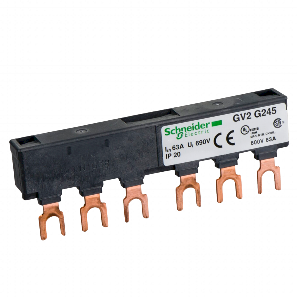 Peine 63A 3 Polos P/2 Derivaciones 45mm Schneider Electric