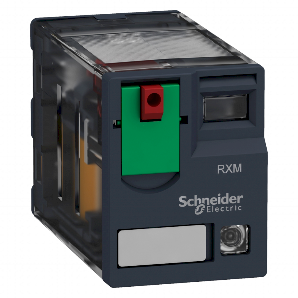 [30018] Relé Miniatura 2 Inversores 230VCA 12A C/Led Schneider Electric