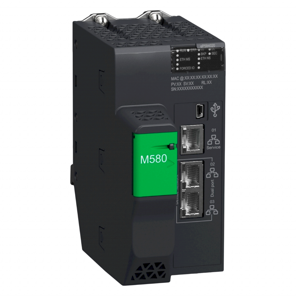 [30142] CPU M580 8MB/4GB (P/2048DIO/512AIO) 2xMB TCP 24VCC S/PERIFERIA Schneider Electric