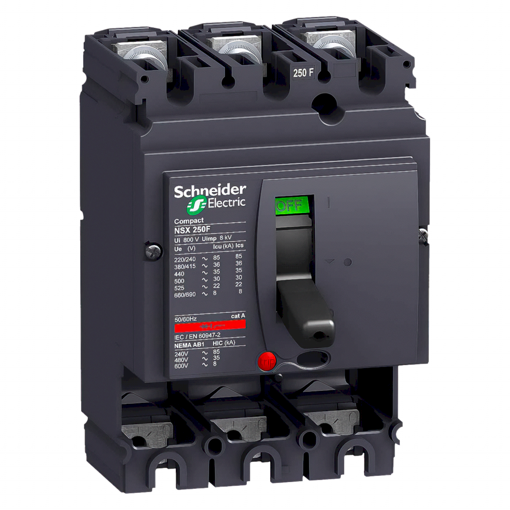 [30219] Interr. NSX250F 3P 250A 380VCA Schneider Electric