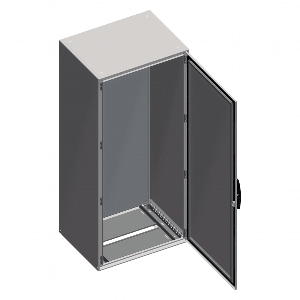 [31289] Armario Metal 1400x600x300mm C/Puerta C/Placa Gris Ral 7035 Schneider Electric