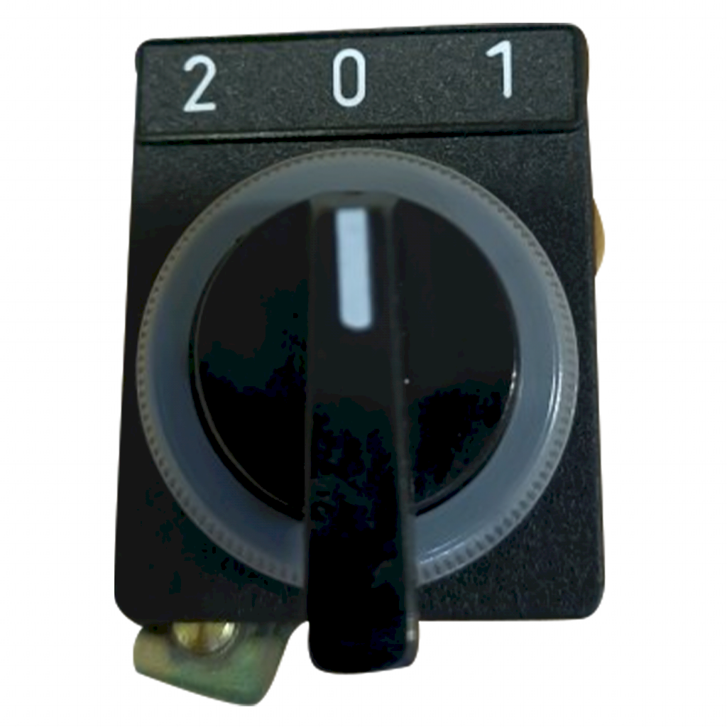 [1912] Selector a Palanca 7200 3 Posiciones 2-0-1 C/Retención Maneta Corta Aea