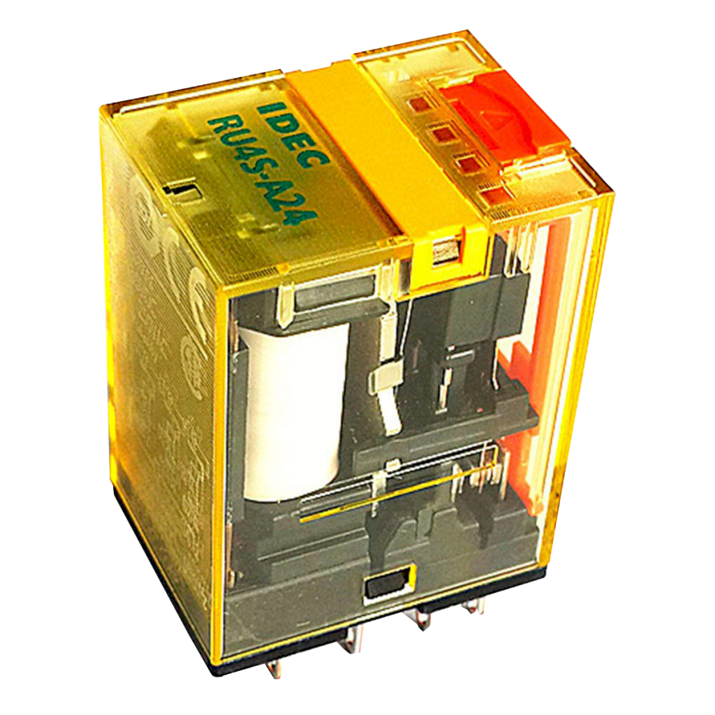 [117] Relé RU4S 4 Inversores 24VCA 5A C/Led Aea