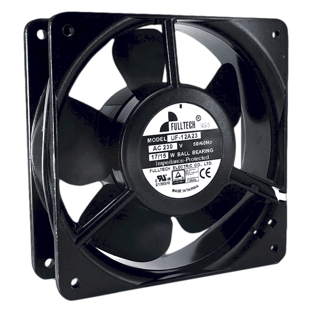 Ventilador 120x120x38,5mm Caudal 108m3/h Ruleman Electronica