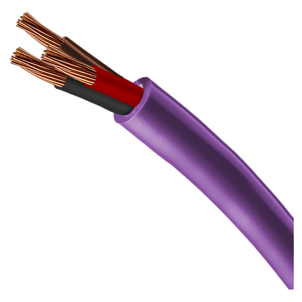 [24588] Cable Subterraneo 3x10mm2 49,4A PVC Violeta Marlew