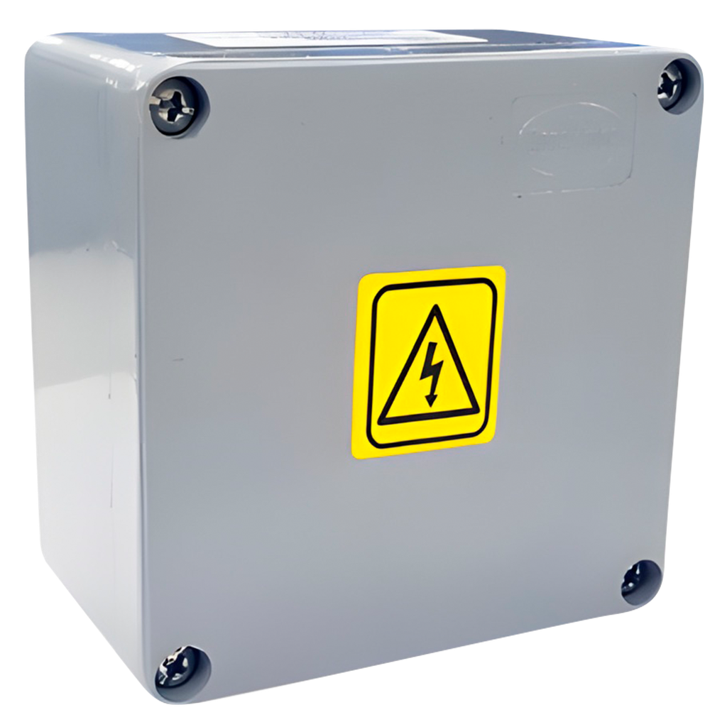 [662] Caja Inyectado Aluminio Estanca 100x100x100mm IP65 Gris Conextube