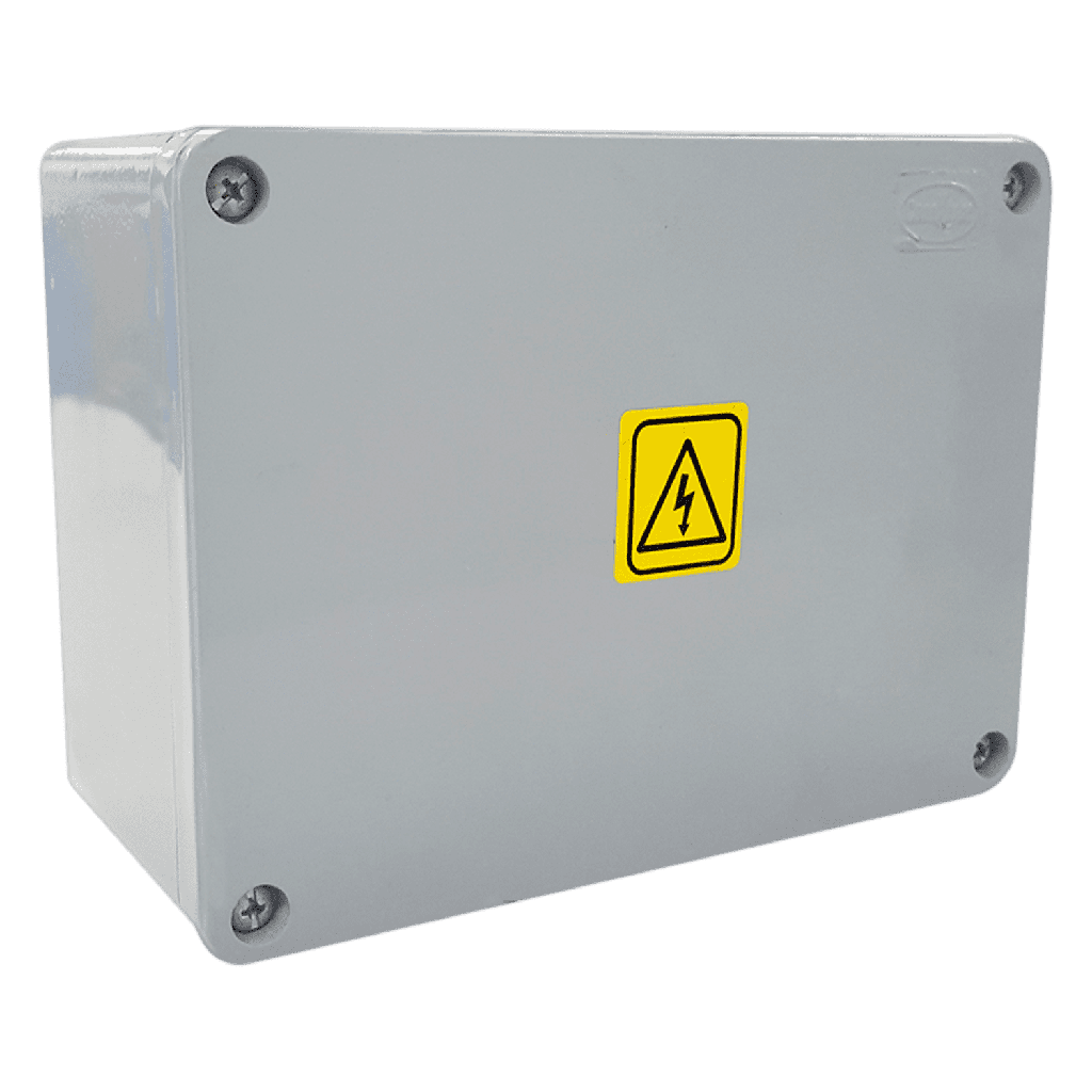 [668] Caja Inyectado Aluminio Estanca 200x150x100mm IP65 Gris Conextube