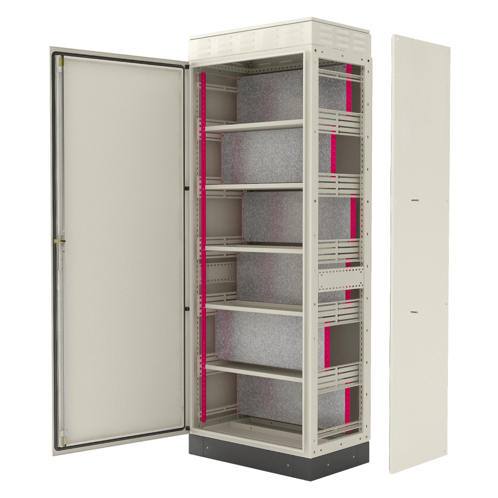 [26642] Soporte P/Placa Montaje y Contrafrente de Metal 500mm 0 Módulos DIN Genrod