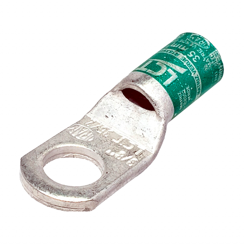 [3339] Terminal Ojal Cobre Estañado 35mm2 1/4' Lct