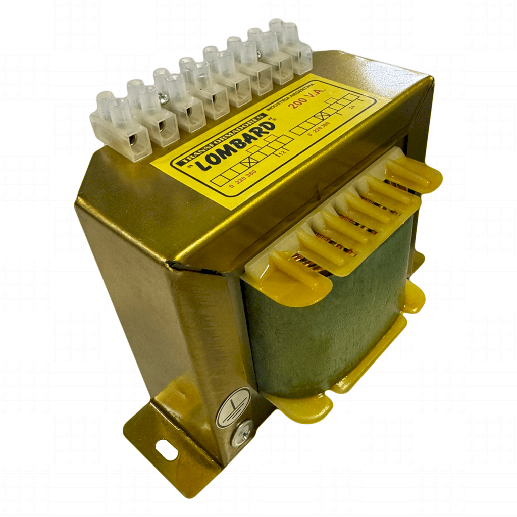 [9293] Transformador Reductor E: 220/380 S: 12/24V 150VA Lombard