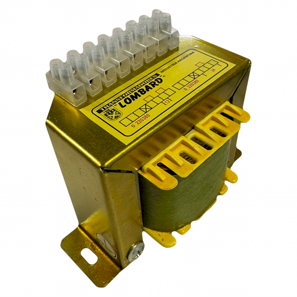 [9298] Transformador Reductor E: 220/380 S: 12/24V 500VA Lombard